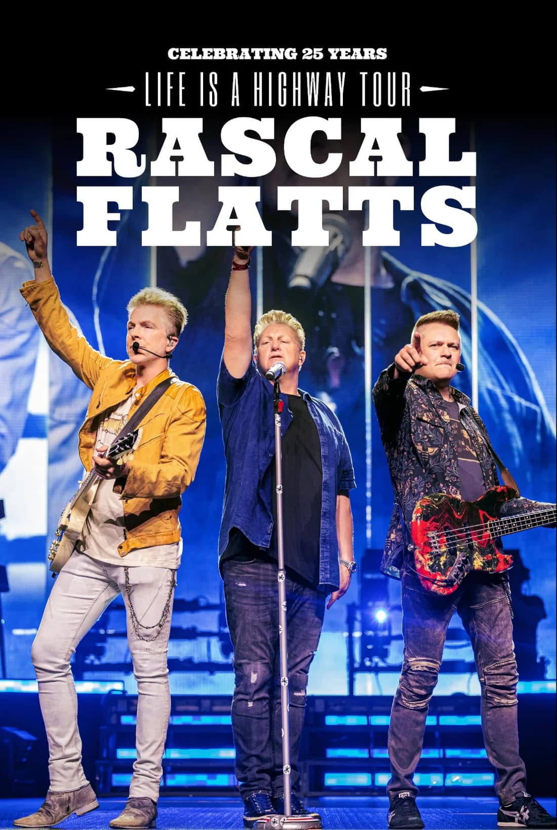 Rascal Flatts tour capture poster